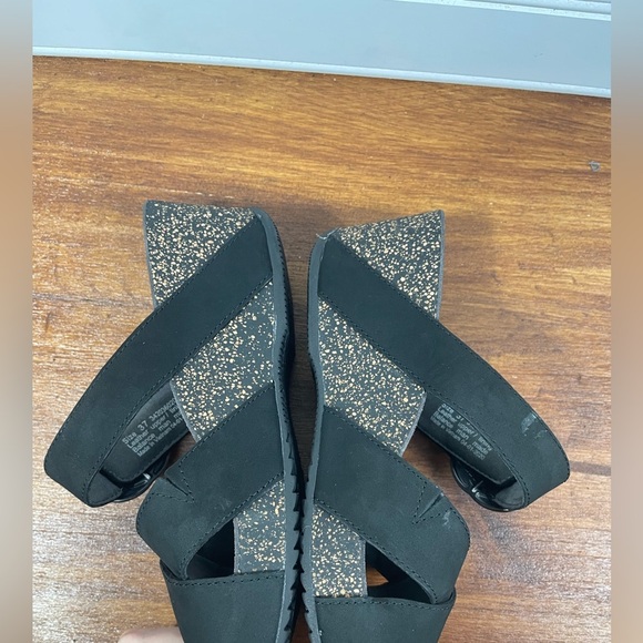 Dansko Susie Cork Wedge Platform Adjustable Buckle Leather Sandals 37 Women’s - Picture 6 of 11